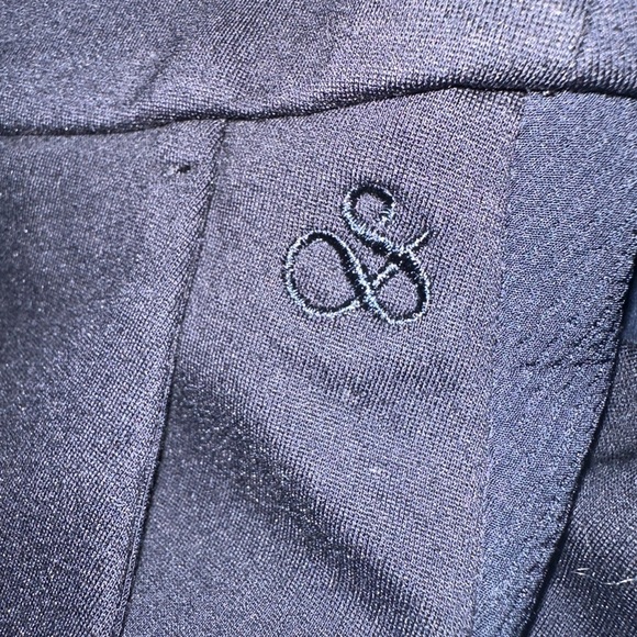 Scotch & Soda Space For Two Lowry Slim Fit Pants Medium Tuxedo Stripe Blue - Picture 7 of 13